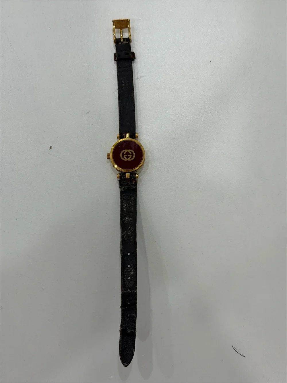 Vintage Gucci 3000L Sherry Web Stripe Watch - Picture 10 of 10